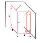 Kabina prysznicowa narożna ALFA 22