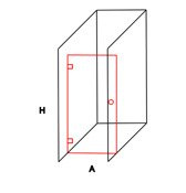 Kabina prysznicowa wnękowa BETA 11
