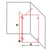 Kabina prysznicowa typu walk-in GAMMA 22