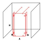 Kabina prysznicowa typu walk-in GAMMA 31