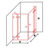 Kabina prysznicowa narożna ALFA 40