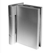 Kpl. zawiasów DZBA, wykończenie stal szlachetna, matowa